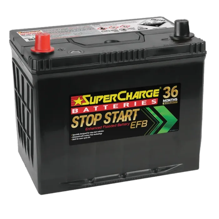Supercharge MFD23EFR EFB car battery
