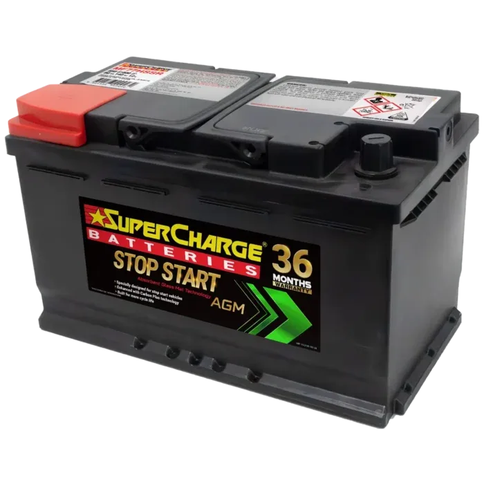 Supercharge MF77HSSR AGM car battery