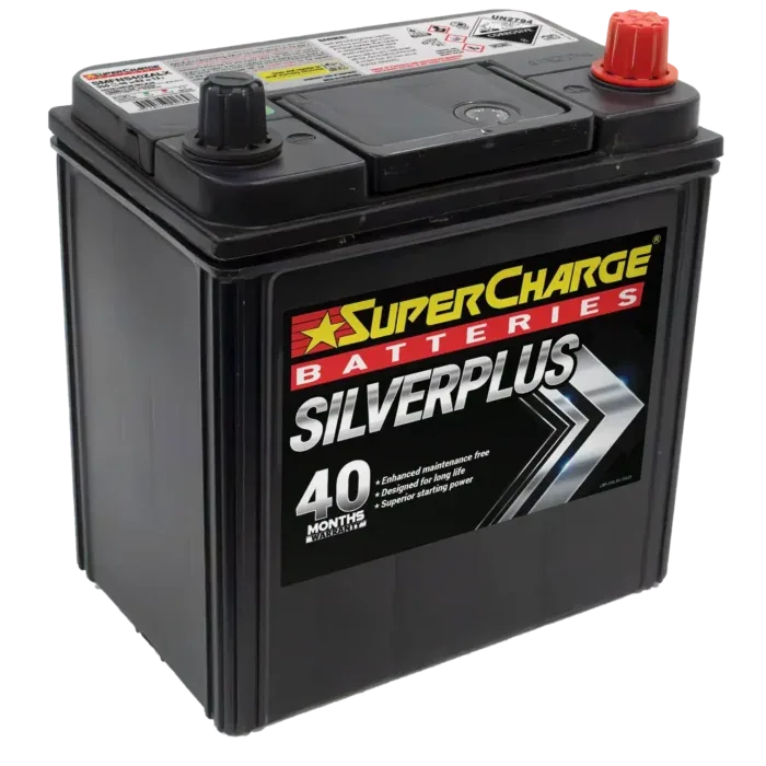 Supercharge SMFNS40ZALX Calcium MF car battery