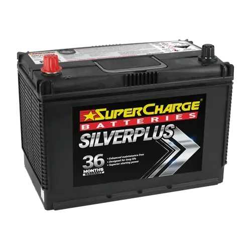 Supercharge SMFN70ZZX Calcium MF car battery