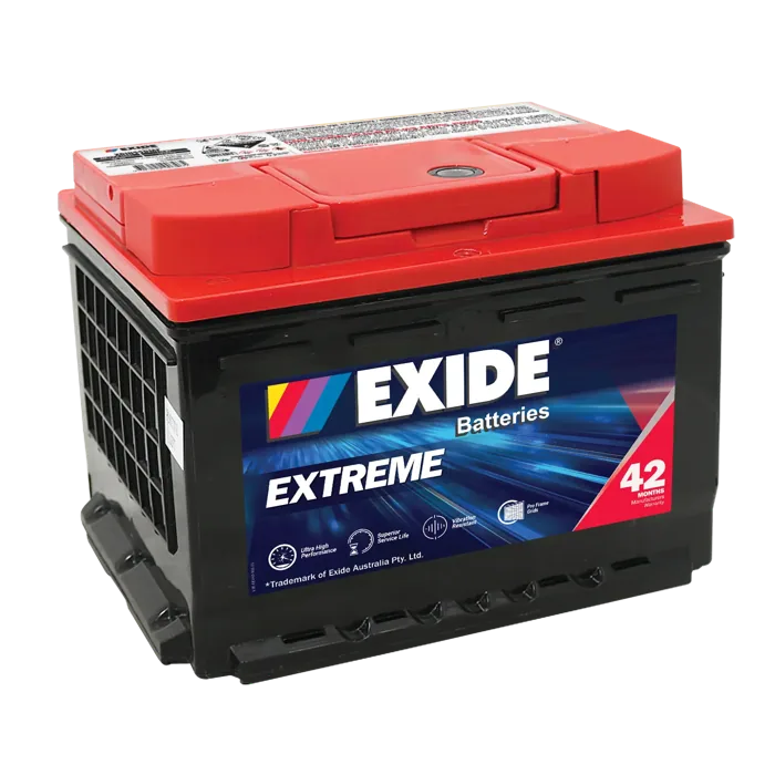 Exide Extreme XDIN55DMF Calcium MF car battery