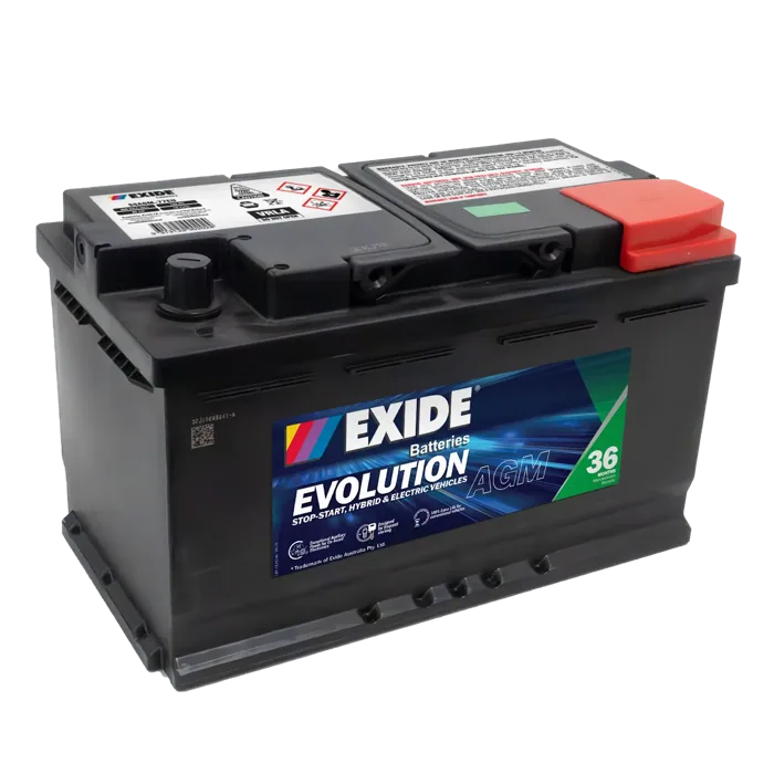 Exide Evolution Start Stop SSAGM-77EU AGM car battery