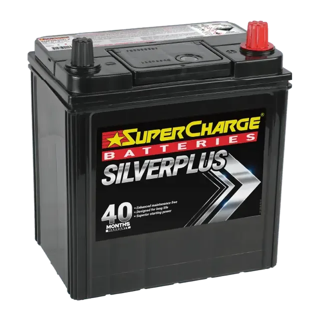 Supercharge SMFNS40ZLX Calcium MF car battery