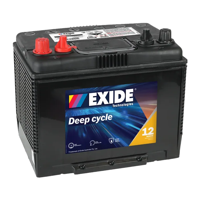 Exide Cycling Flooded Light ED50 Deep Cycle car battery