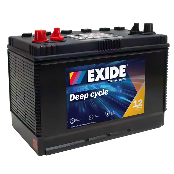 Exide Cycling Flooded Light ED70 Deep Cycle car battery