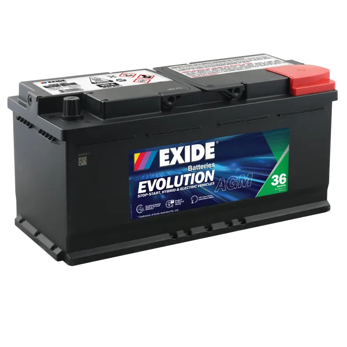Exide Evolution Start Stop SSAGM-95EU AGM car battery