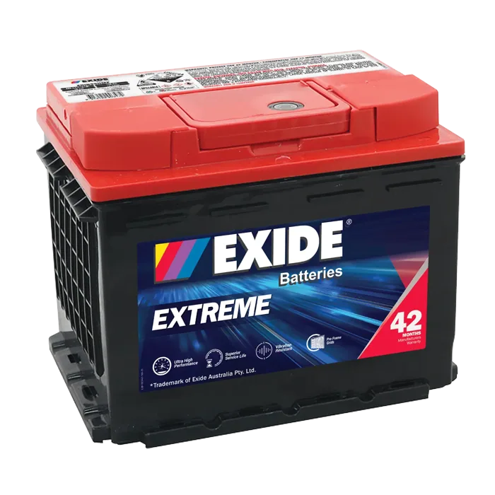 Exide Extreme XDIN55HMF Calcium MF car battery