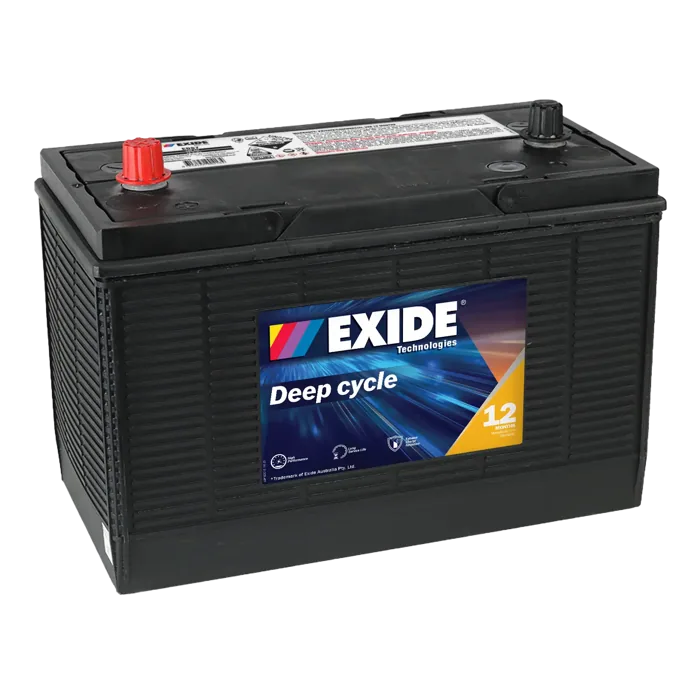 Exide Cycling Flooded Light ED87 Deep Cycle car battery