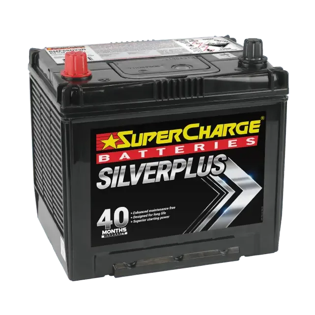 Supercharge SMF55D23R Calcium MF car battery