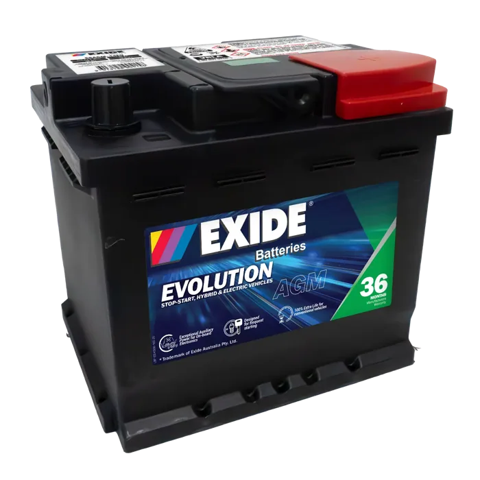 Exide Evolution Start Stop SSAGM-44EU AGM car battery