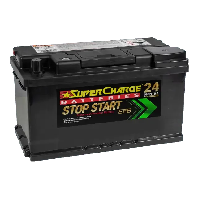 Supercharge MF77EF EFB car battery