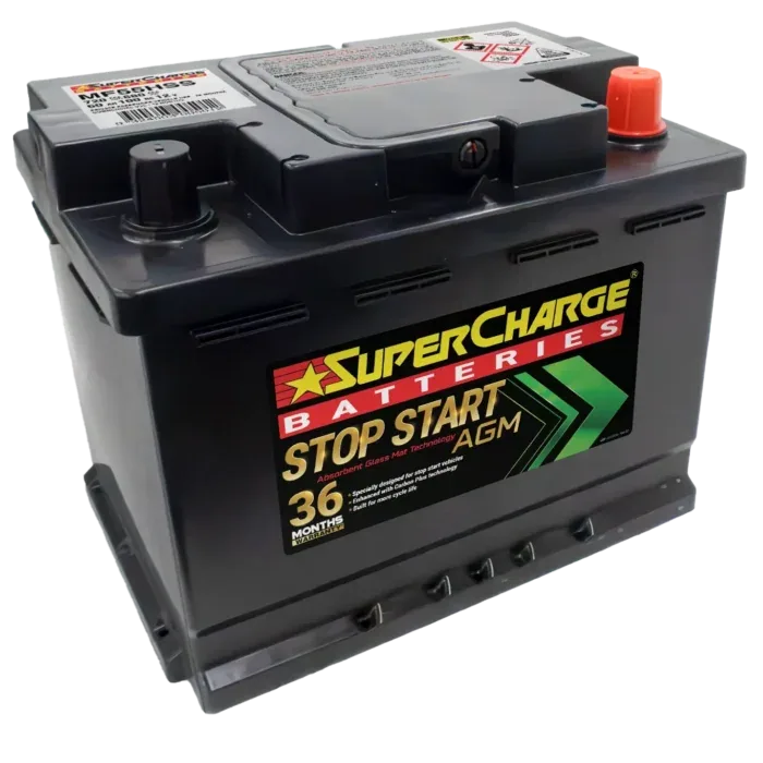 Supercharge MF55HSS AGM car battery