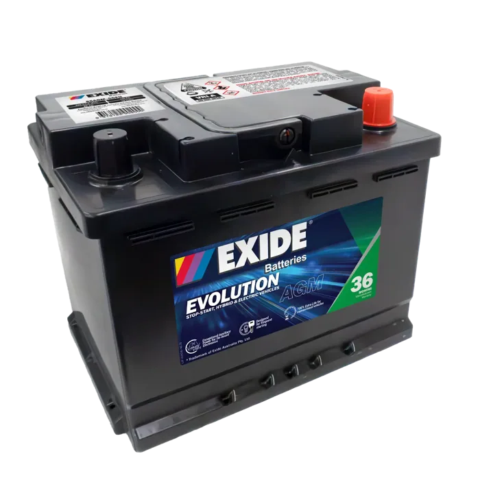 Exide Evolution Start Stop SSAGM-55EU AGM car battery