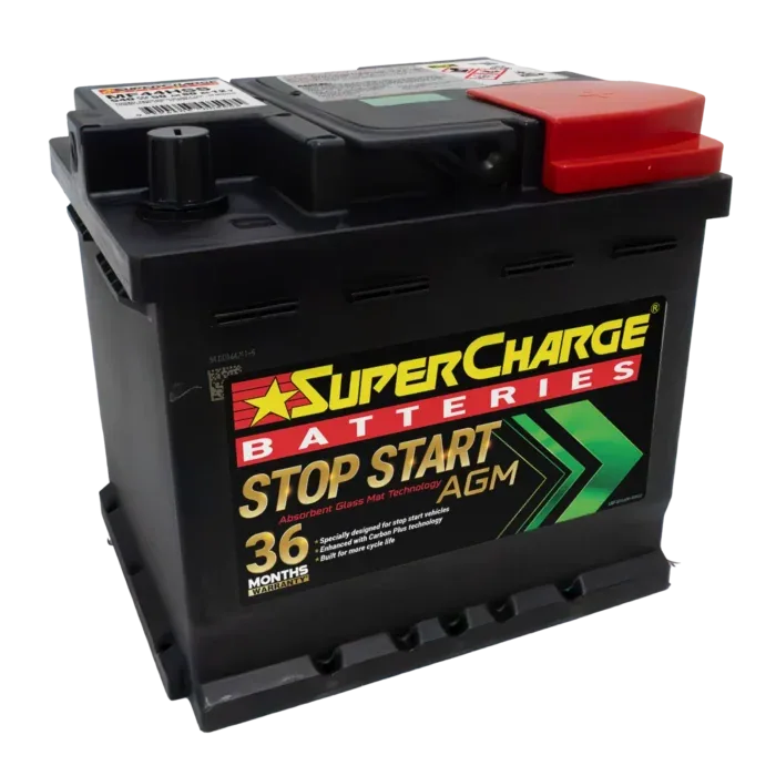 Supercharge MF44HSS AGM car battery