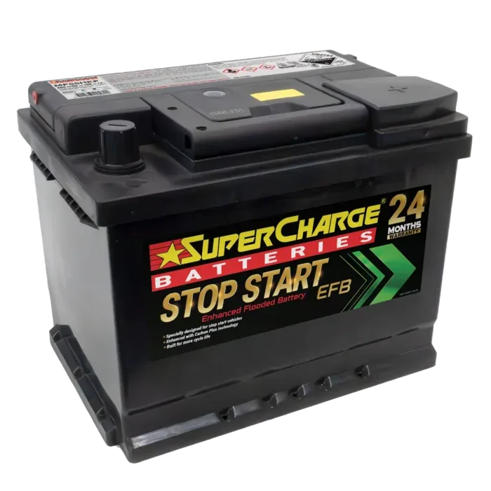 Supercharge MF55HEF EFB car battery