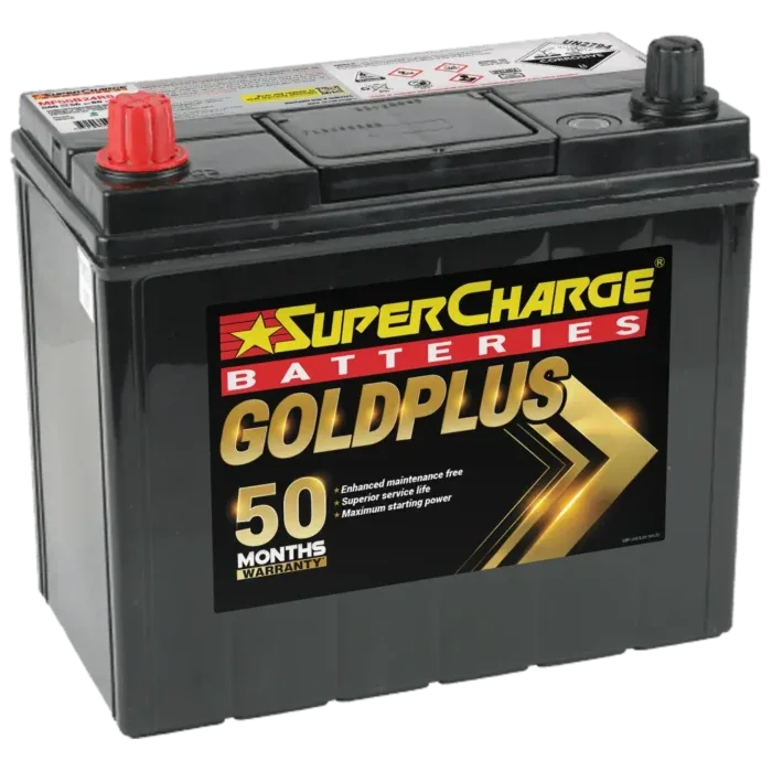 Supercharge MF55B24RS Calcium MF car battery