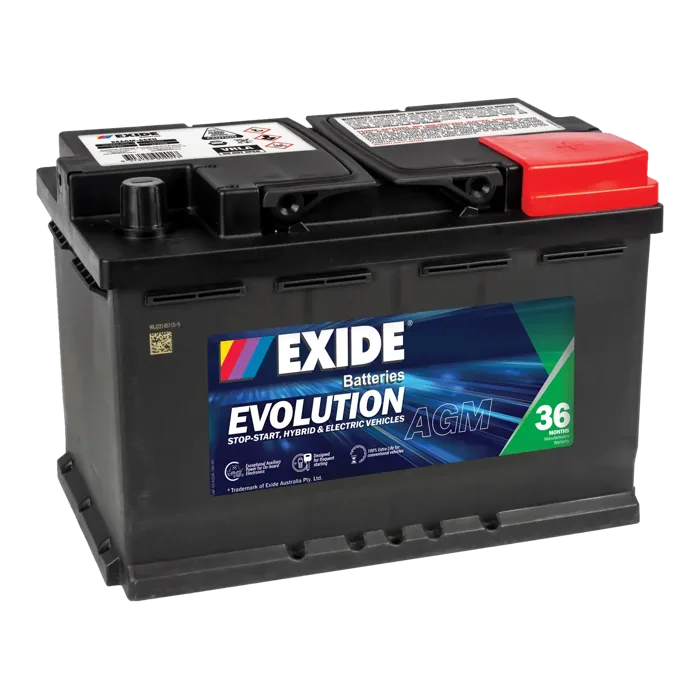 Exide Evolution Start Stop XLN0MF AGM car battery