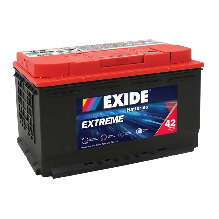 Exide Extreme XDIN77HDXMF Calcium MF car battery